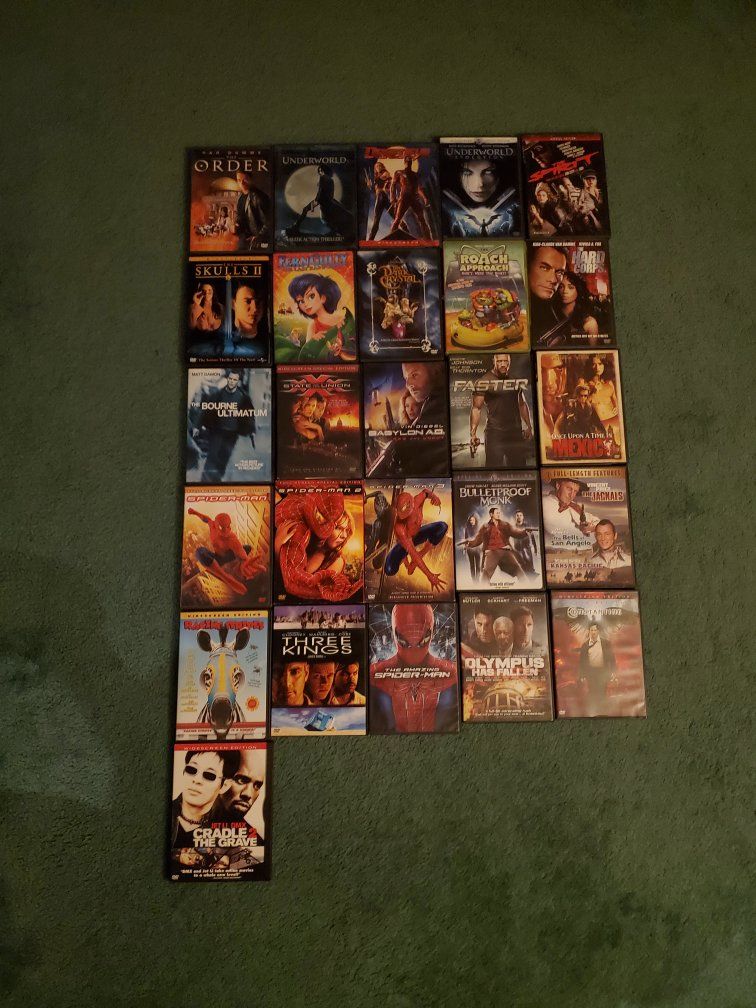 DVD Movie Lot - 26 Titles
