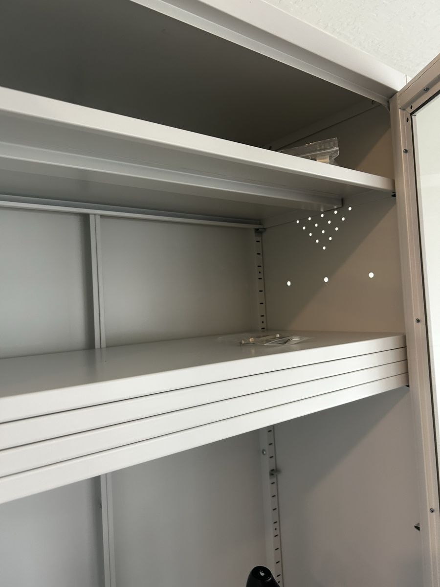 Metal White cabinet