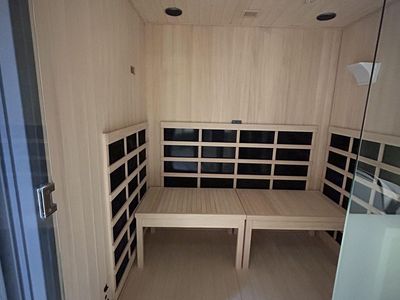 Luxury Infrared Sauna (6-Person) – Full Unit, New Build Ready