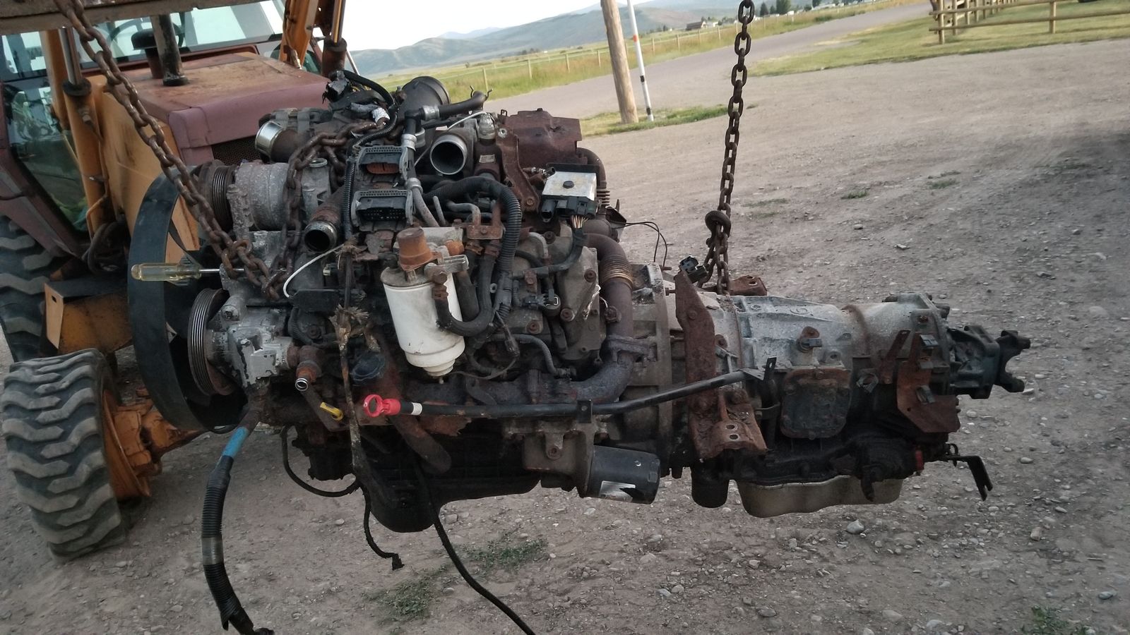 Chev 6.6 Duramax LLY engine and Allison Trans / will seperate! Only 37,000 miles