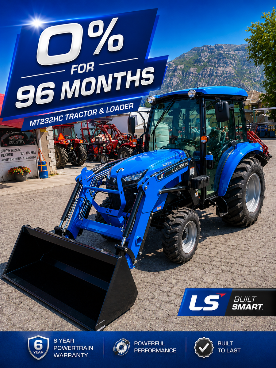 2026 LS MT232 Tractor, Loader & Backhoe Package – ASK ABOUT A FREE IMPLIMENT