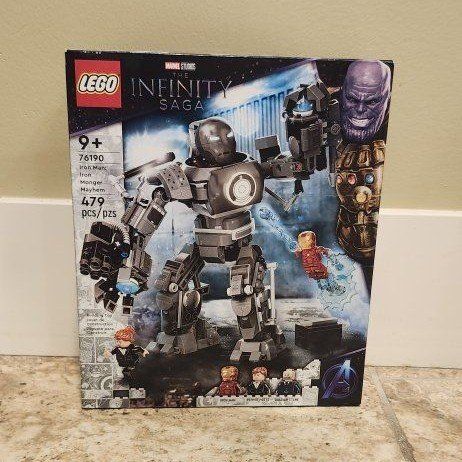 LEGO Marvel The Infinity Saga Iron Man: Iron Monger Mayhem Set 76190 New Sealed