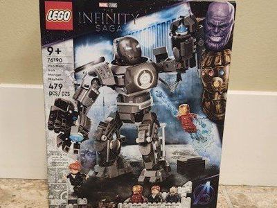 LEGO Marvel The Infinity Saga Iron Man: Iron Monger Mayhem Set 76190 New Sealed