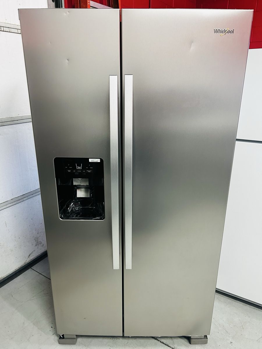 Whirlpool Stainless Steel Side By Side Fridge New