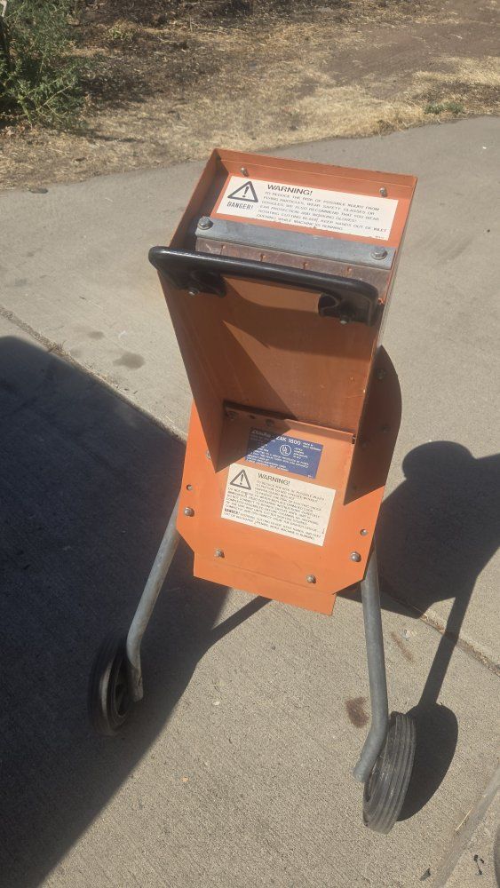Used Lescha ZAK 1800 Electric Shredder/Chipper