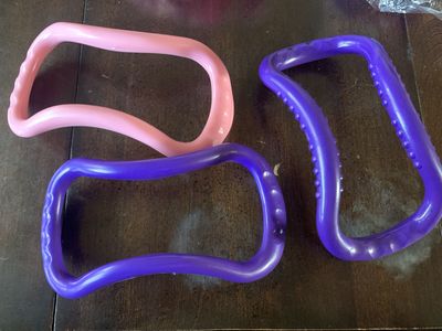 3 Yoga Pilates Ring Training Stretch Circular New