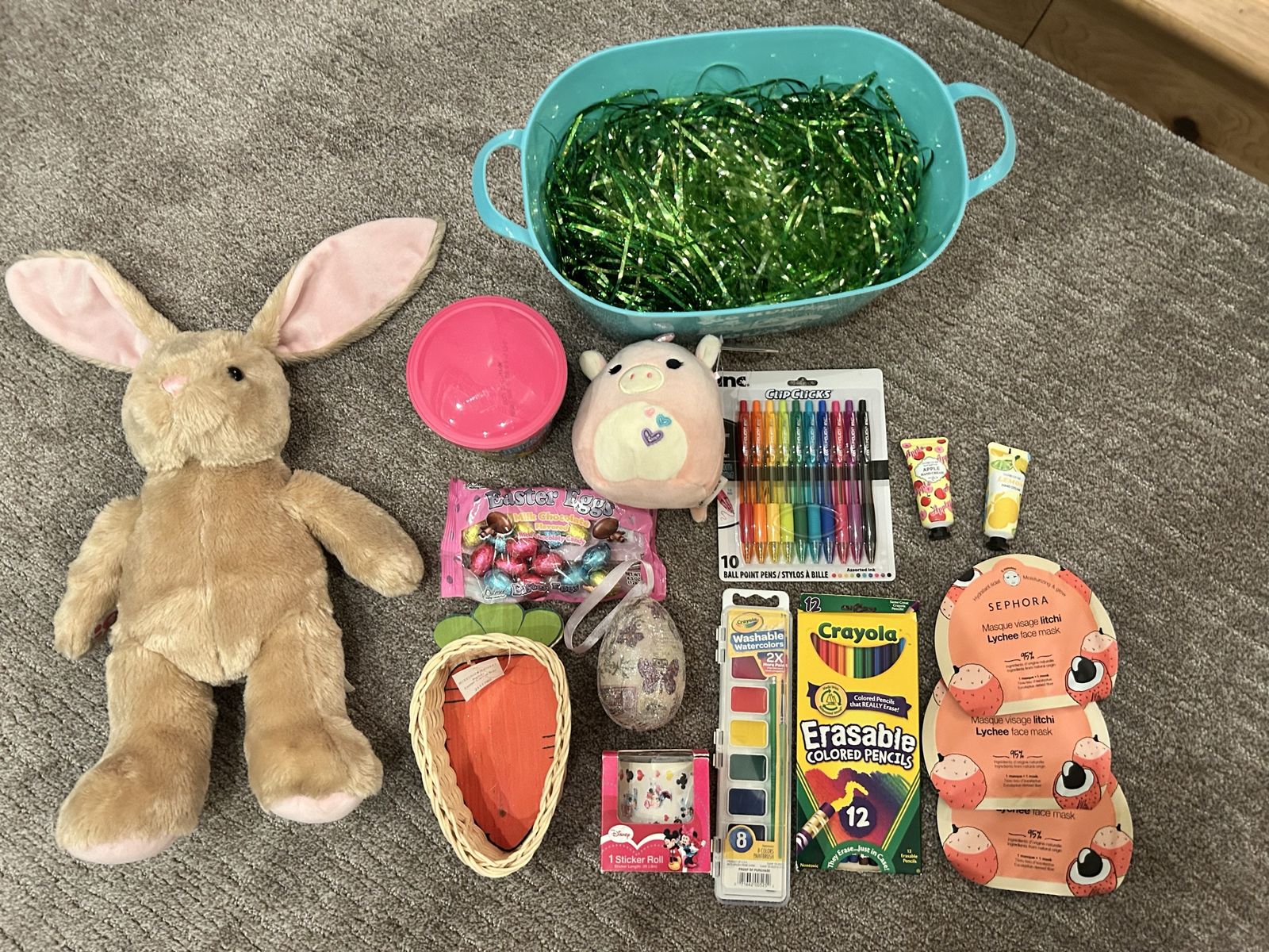 Girls Build A Bear Easter Basket
