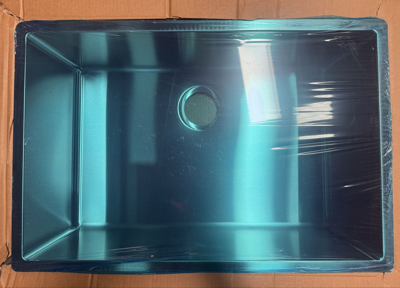 New Franke Cube Undermount Stainless Steel Kitchen Sink