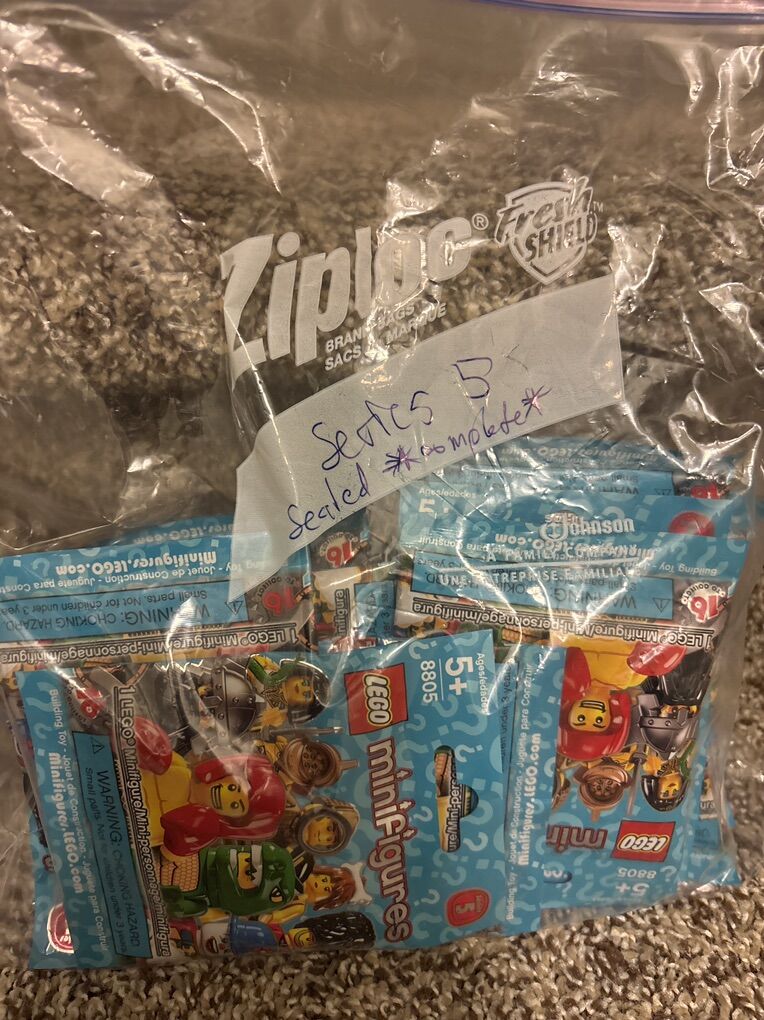 Lego Series 5 CMF Factory Sealed Complete!