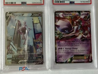 Two Metwo PSA 10 slabs