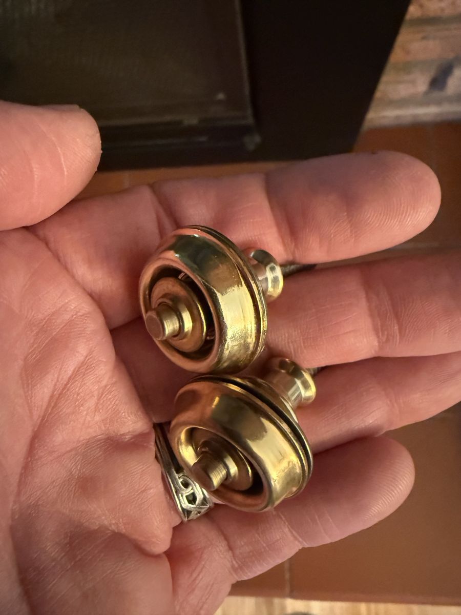 Dunlop Gold Straplocks