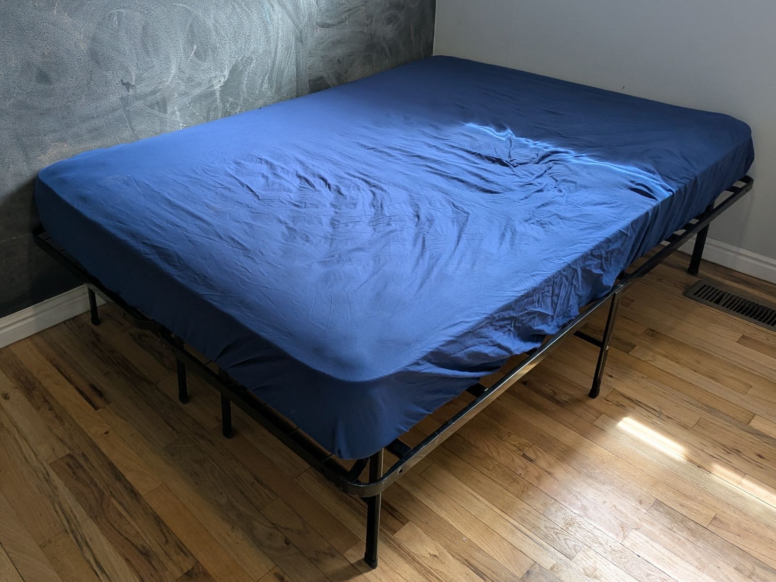 Full-size mattress and frame