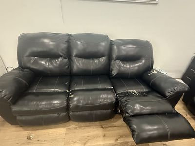Free leather couch set