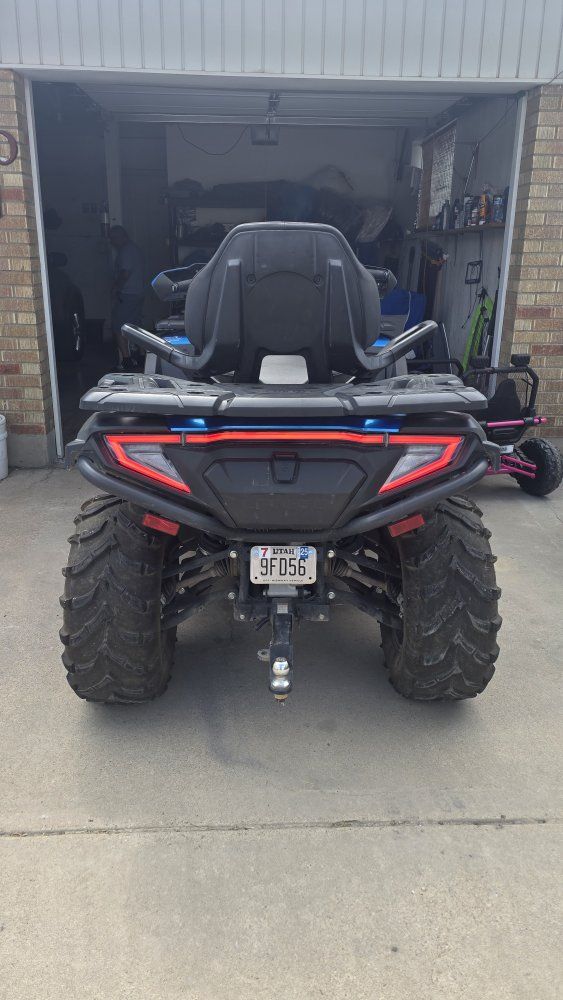2020 CFMOTO CFORCE 600 Touring EPS 4x4 ATV - Only 905 Miles! Blue, Excellent Condition