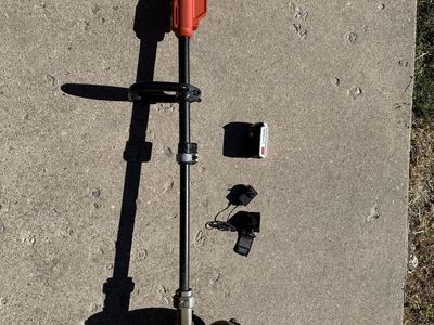 Battery powered string trimmer