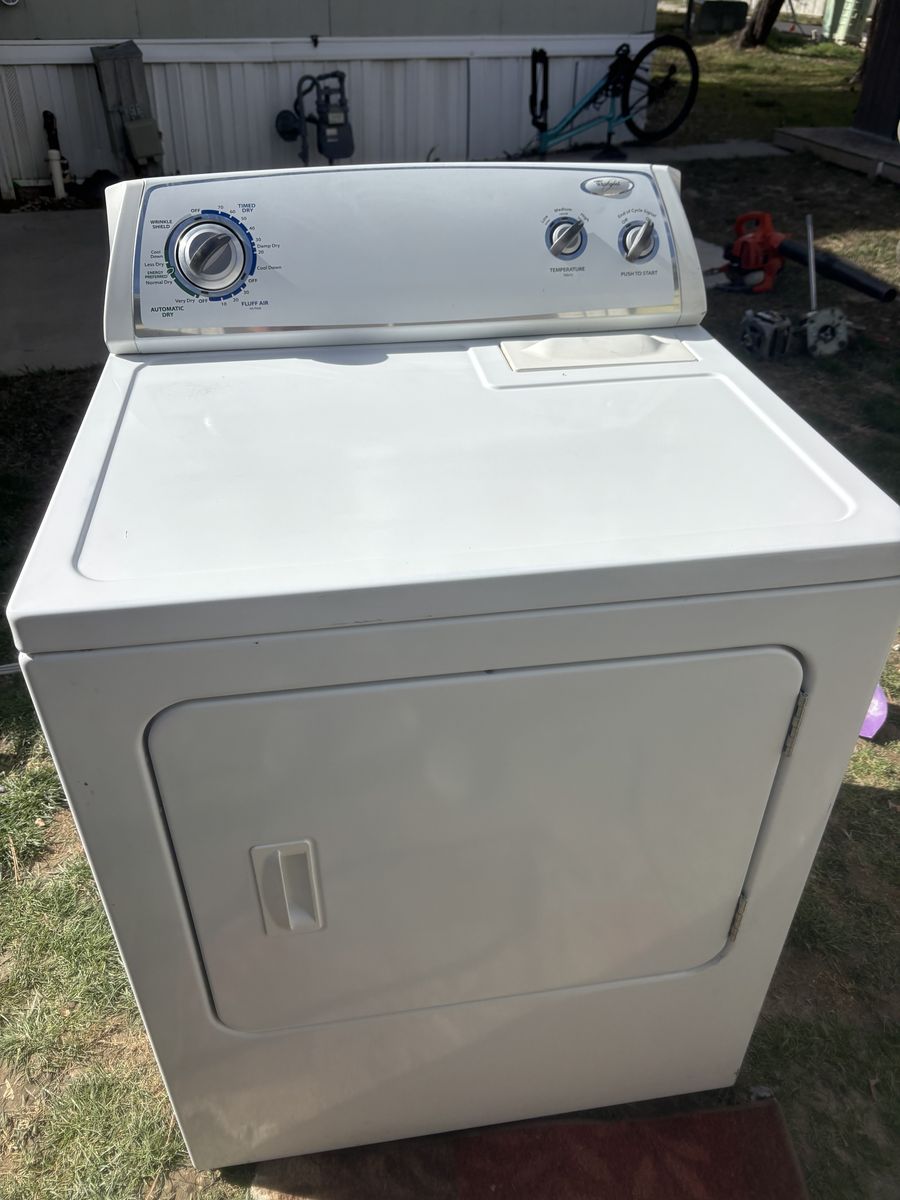 Whirlpool Siper Capacity Electric Dryer