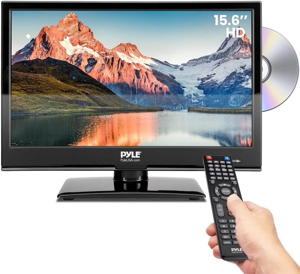 Flat Screen Monitor FHD TV 15.6"