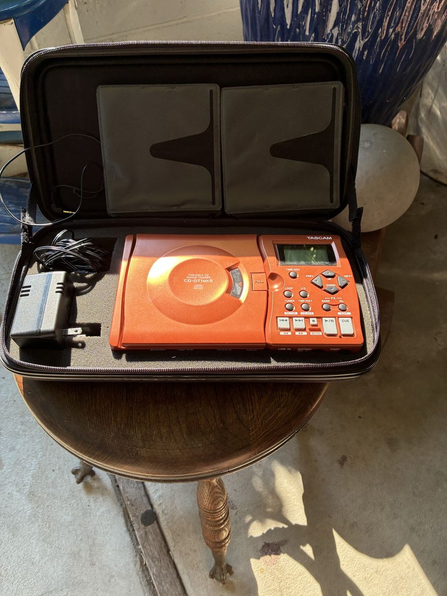 Used Tascam CD-GT1MKII portable CD guitar trainers.(All reasonable offers will be considered)