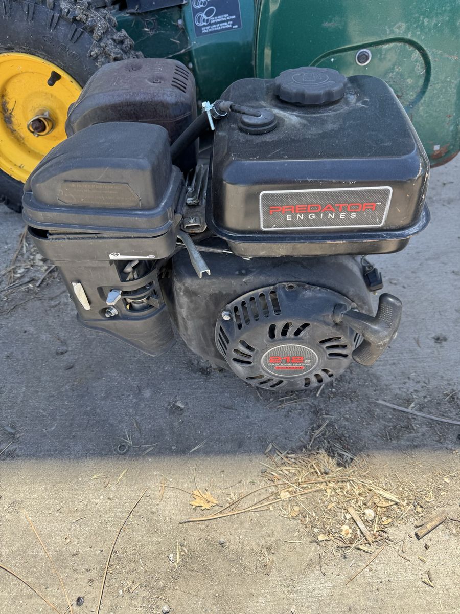 Small engine for go kart or tiller