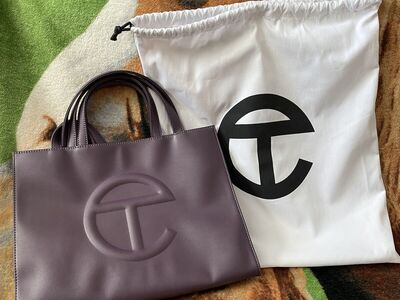 Teflar Medium Eggplant Shopping Bag