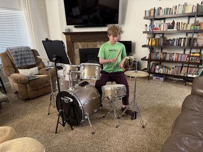 Drum set and accessories