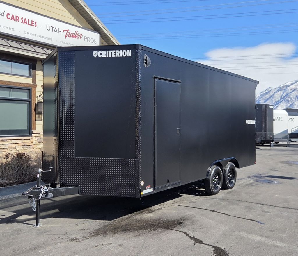 8x18 / 8.5x18 .080 Aluminum PolyCor Exterior Enclosed Cargo Trailer Criterion 2026