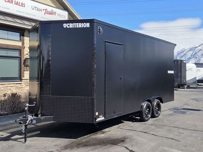 8x18 / 8.5x18 .080 Aluminum PolyCor Exterior Enclosed Cargo Trailer Criterion 2026
