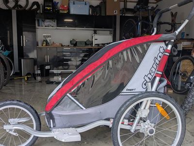 chariot 1 cougar bike trailer / running stroller