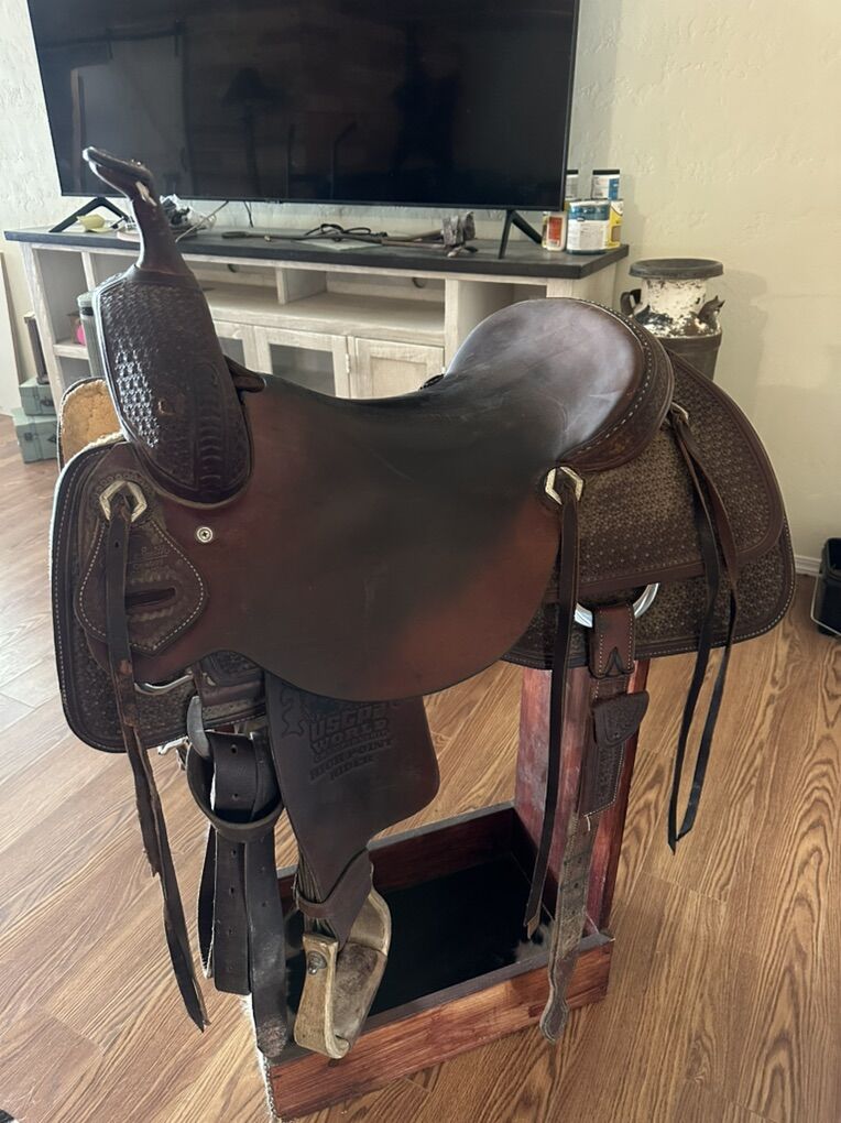 Jeff Smith Cutting Saddle
