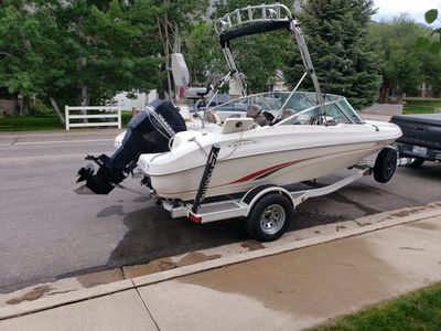 2002 Tahoe Tracker Fishing Boat - Good Condition, Ready for the Water
