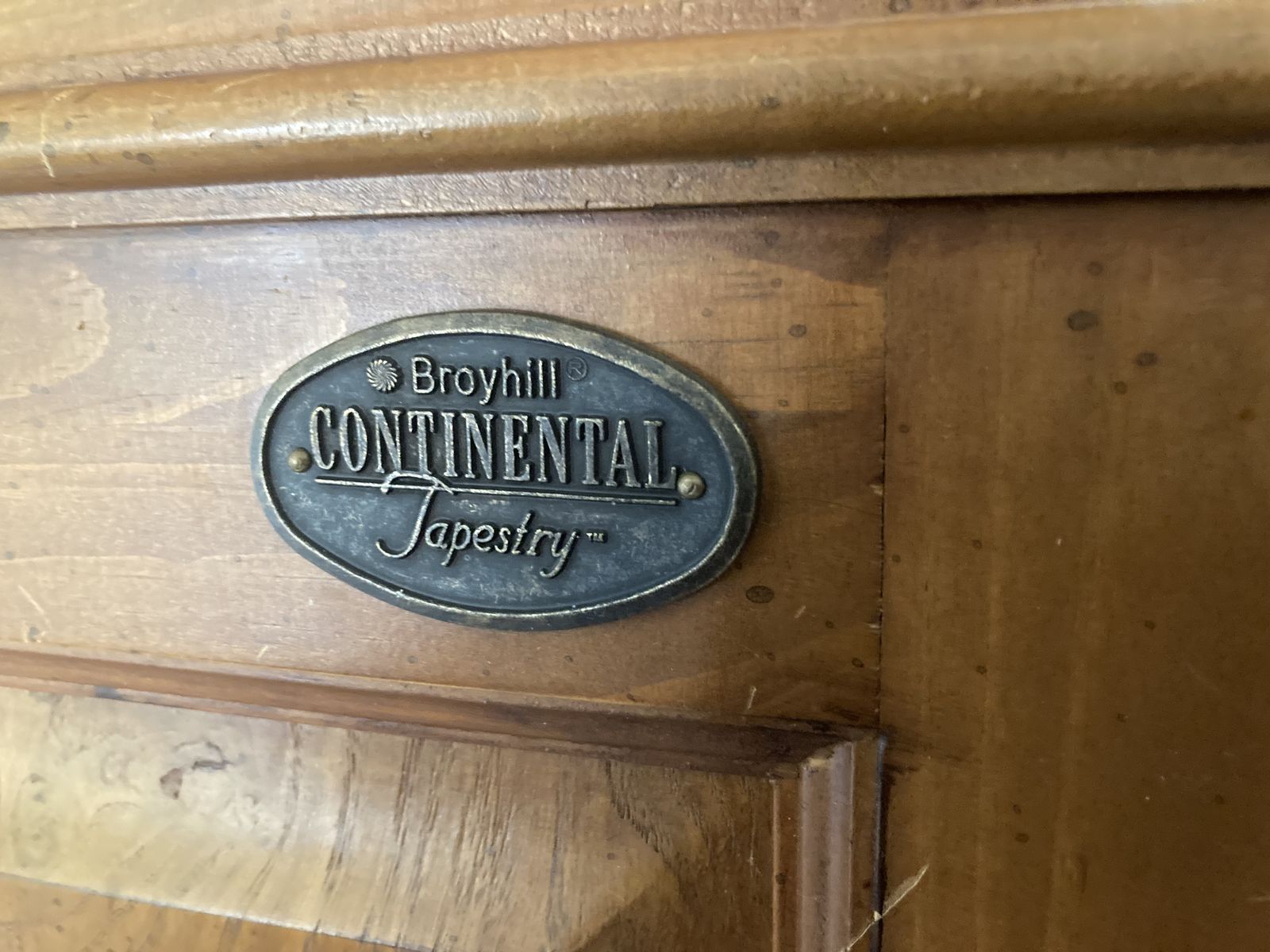 Broyhill Oak Armoire