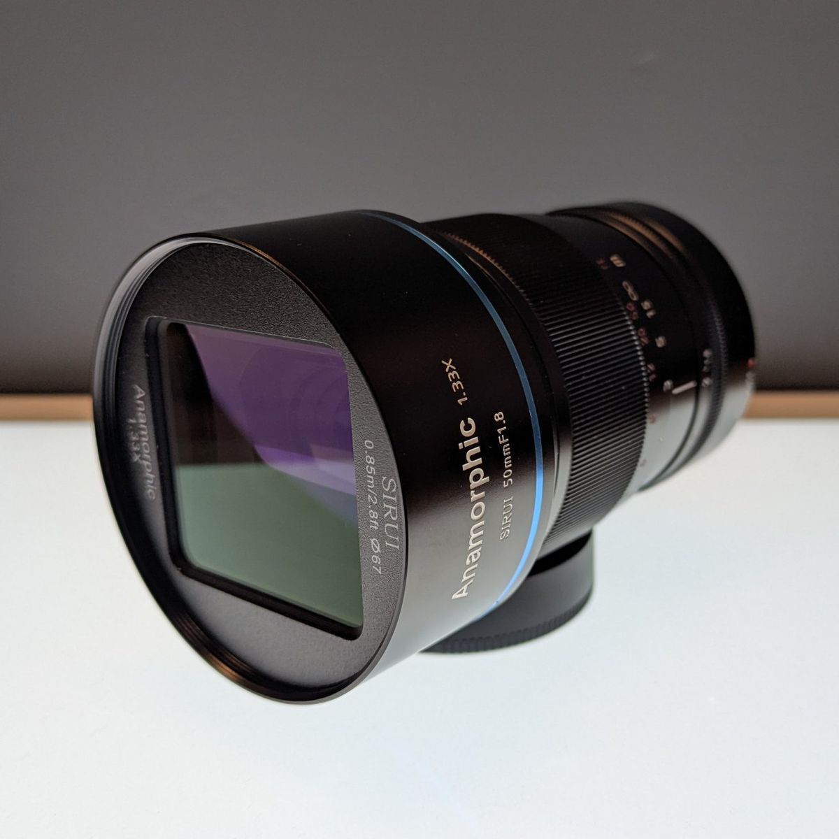 sirui 50mm f1.8 anamorphic cinema lens x mount