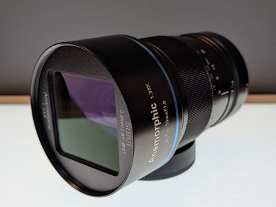 sirui 50mm f1.8 anamorphic cinema lens x mount