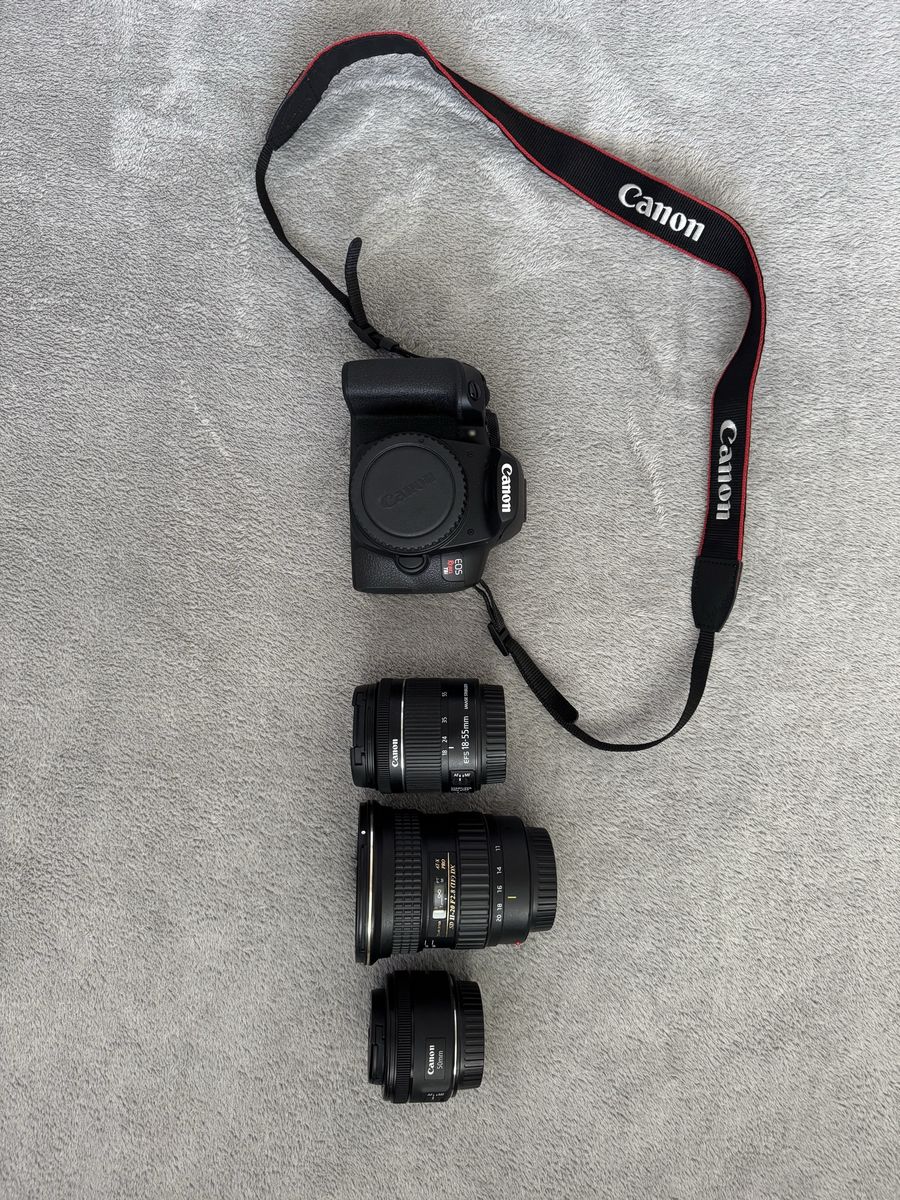 Canon Rebel T8i camera bundle