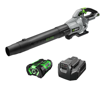 EGO Power+ LB6504 650 CFM Variable-Speed 56-Volt Lithium-ion Cordless Leaf Blower 5.0Ah Battery and Charger Included
