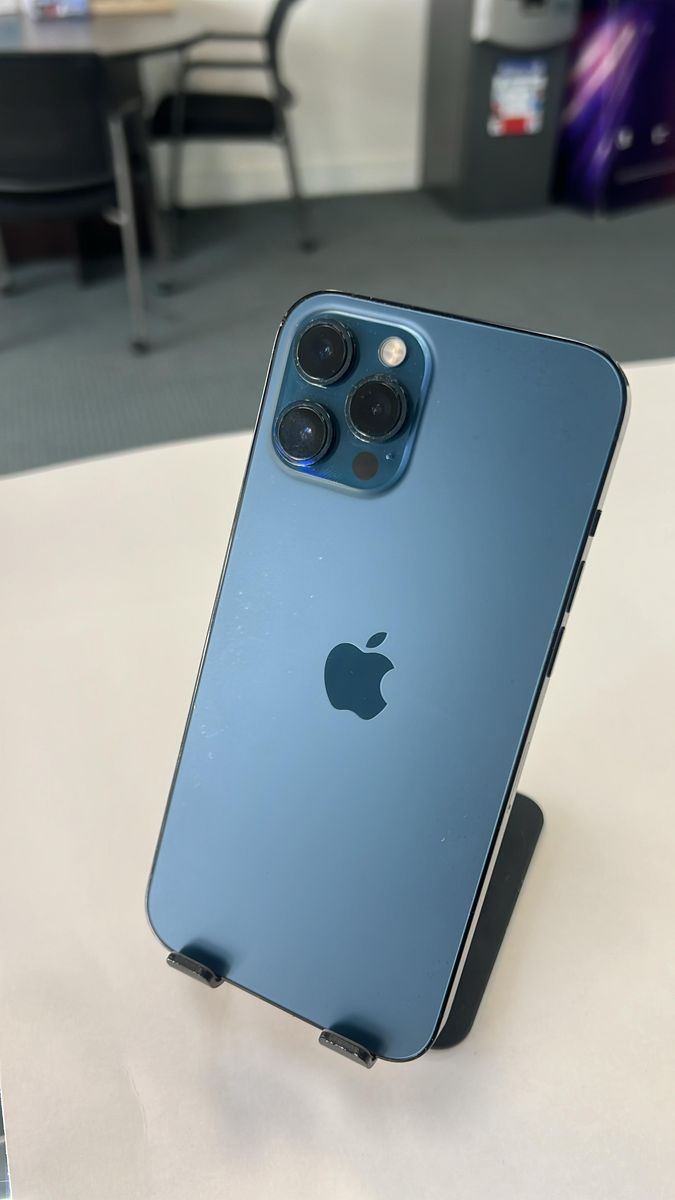 iPhone 12 Pro Max Blue 256GB Unlocked Like New