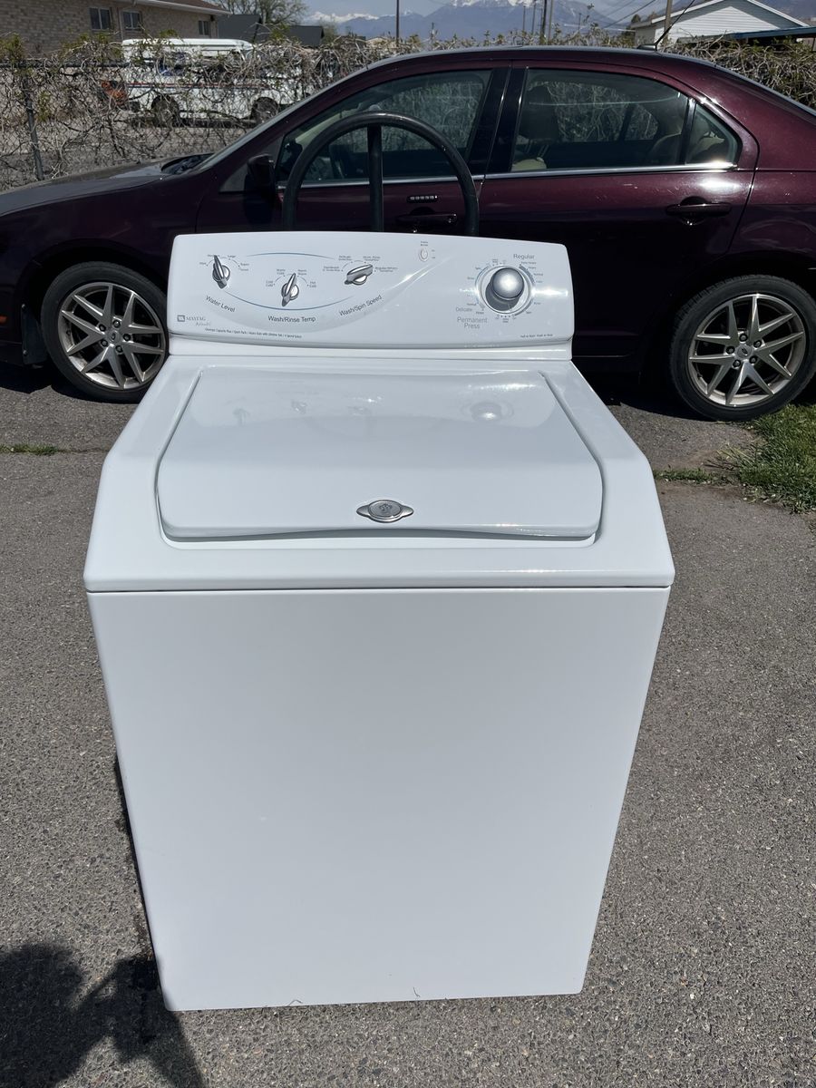 Maytag Atlantis Top Load Washer – Reliable & Clean