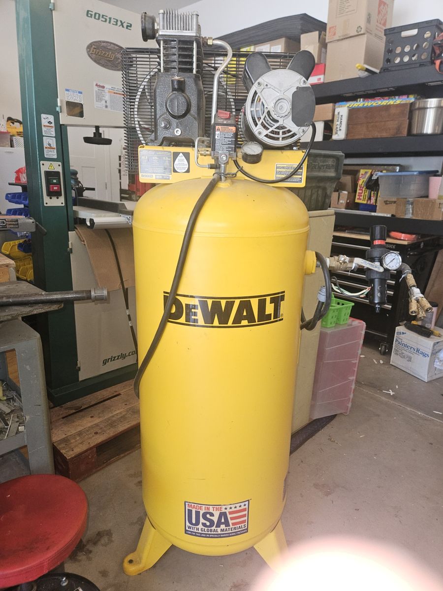 Compressor, 60 Gallon Vertical Tank