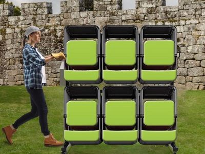 Brand new Adjustable Folding Chair & Table Cart Rack on Wheels (800 lbs Capacity)