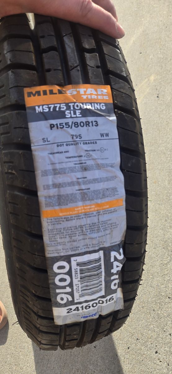 13 inch white wall tires