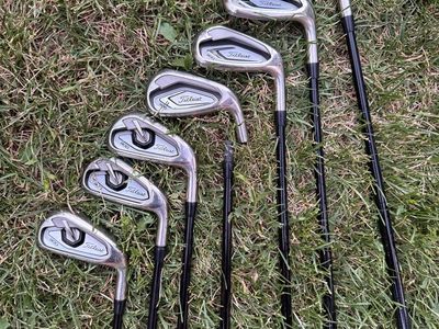 Titleist T300 Iron Set (5-PW) - STIFF Used Good Condition for Right Handed Players