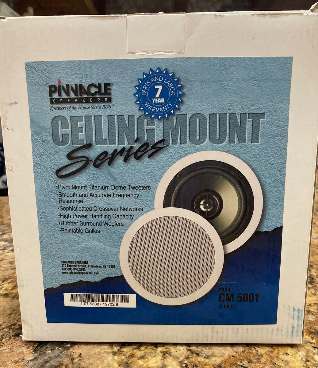 Pinnacle Speakers Ceiling Mount