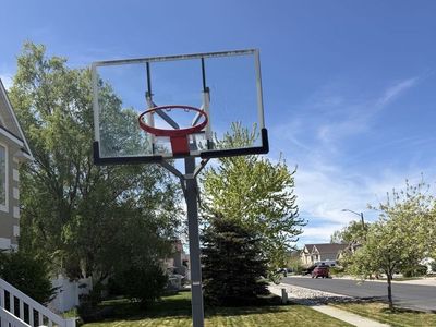 Basketball Hoop In Ground Adjustable