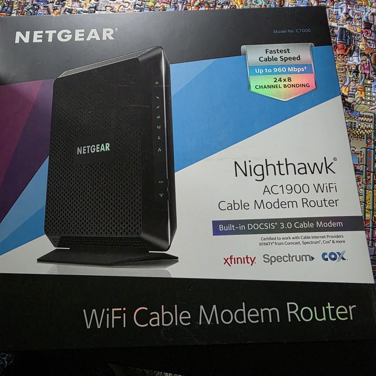 Nighthawk AC1900 Cable Modem Router
