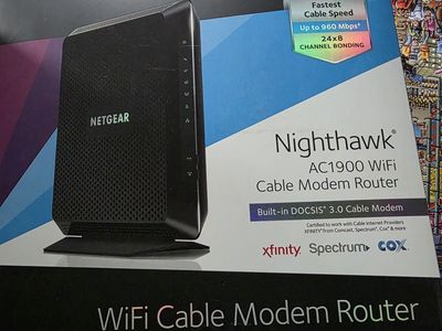 Nighthawk AC1900 Cable Modem Router