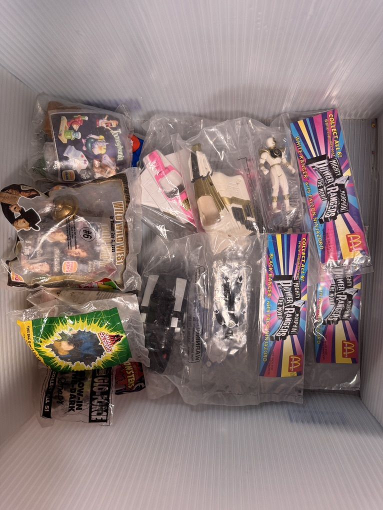 Vintage McDonalds's & Burger King Kids Meal Toys