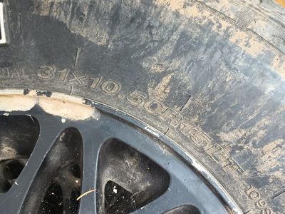 jeep tires and rims 31x10.5x15