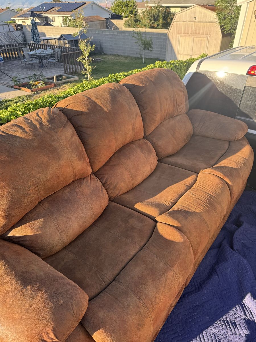 Couch and love seat