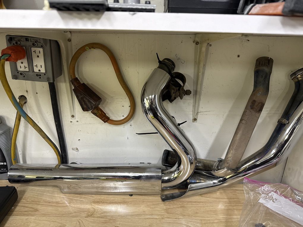 Harley Touring Stock Downpipe
