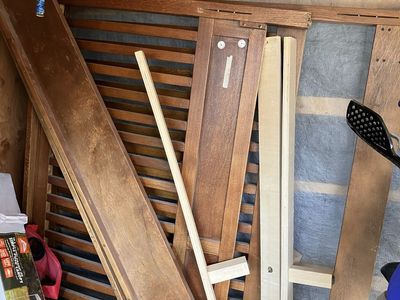 Queen Sleigh Bed Frame And Box Spring